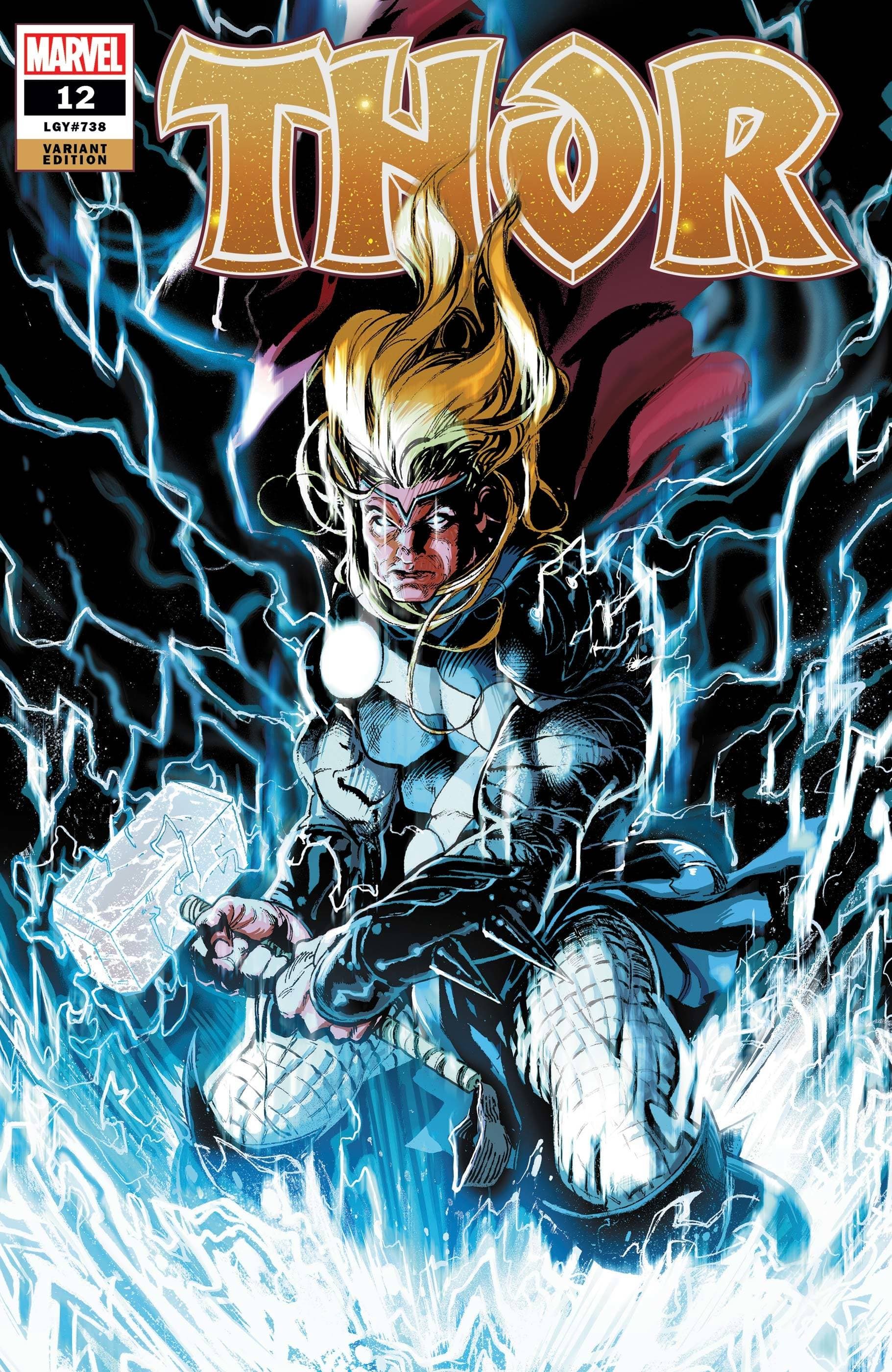 MARVEL COMICS COMIC BOOK THOR #12 SHAW VAR