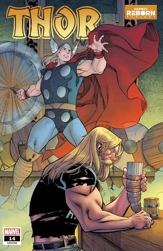 MARVEL COMICS COMIC BOOK THOR #14 PACHECO REBORN VAR