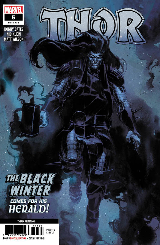MARVEL COMICS COMIC BOOK THOR #5 3RD PTG KLEIN VAR