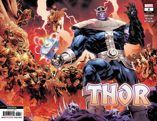 MARVEL COMICS comic book THOR #6 2ND PTG KLEIN VAR