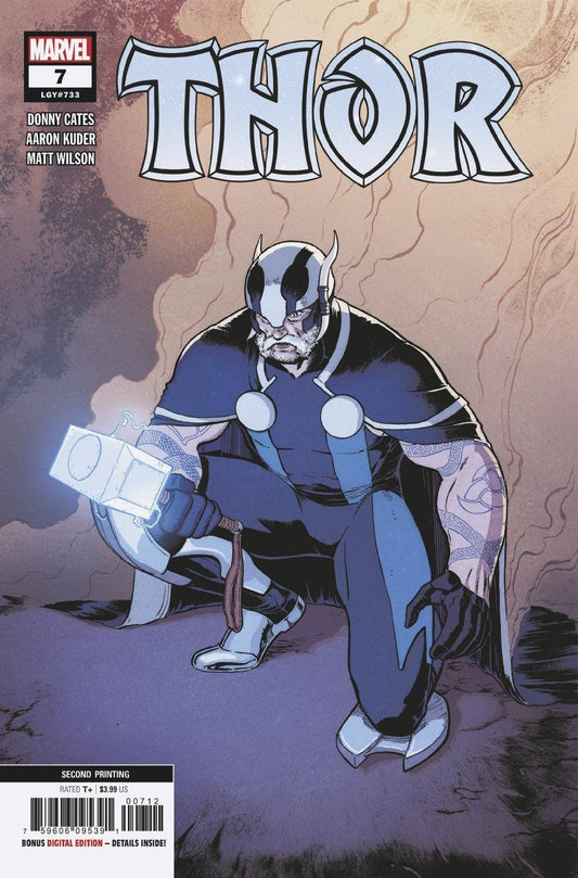MARVEL COMICS COMIC BOOK THOR #7 2ND PTG KLEIN VAR