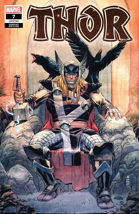MARVEL COMICS comic book THOR #7 KLEIN VAR