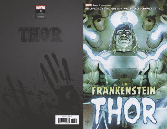 MARVEL COMICS comic book THOR #8 FRANKENSTEINS THOR HORROR VAR