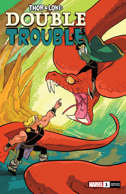 MARVEL COMICS COMIC BOOK THOR AND LOKI DOUBLE TROUBLE #1 (OF 4) HENDERSON VAR