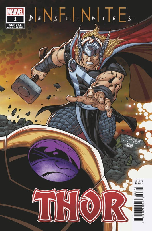 MARVEL COMICS COMIC BOOK THOR ANNUAL #1 RON LIM CONNECTING VAR INFD