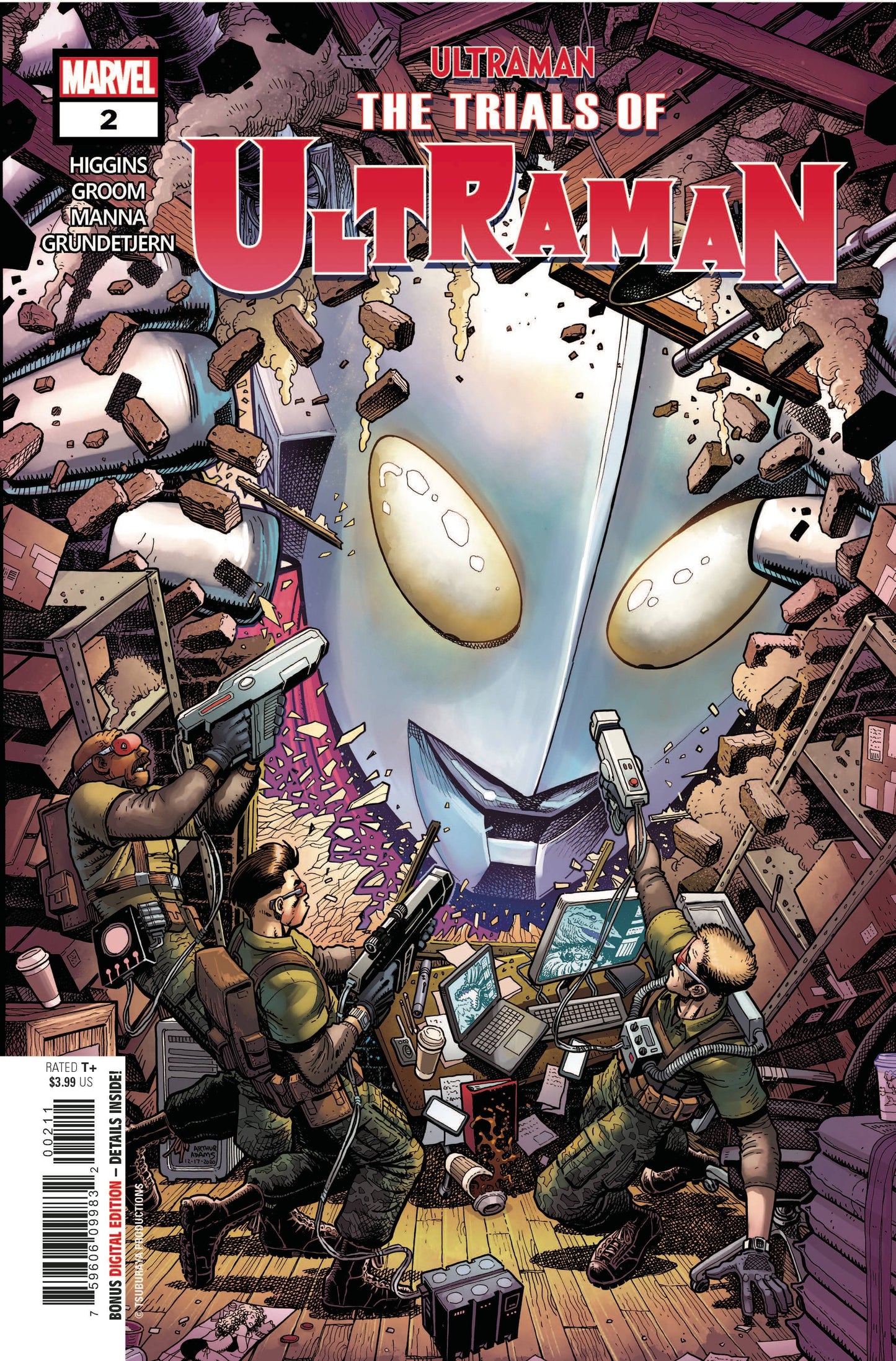 MARVEL COMICS COMIC BOOK TRIALS OF ULTRAMAN #2 (OF 5)