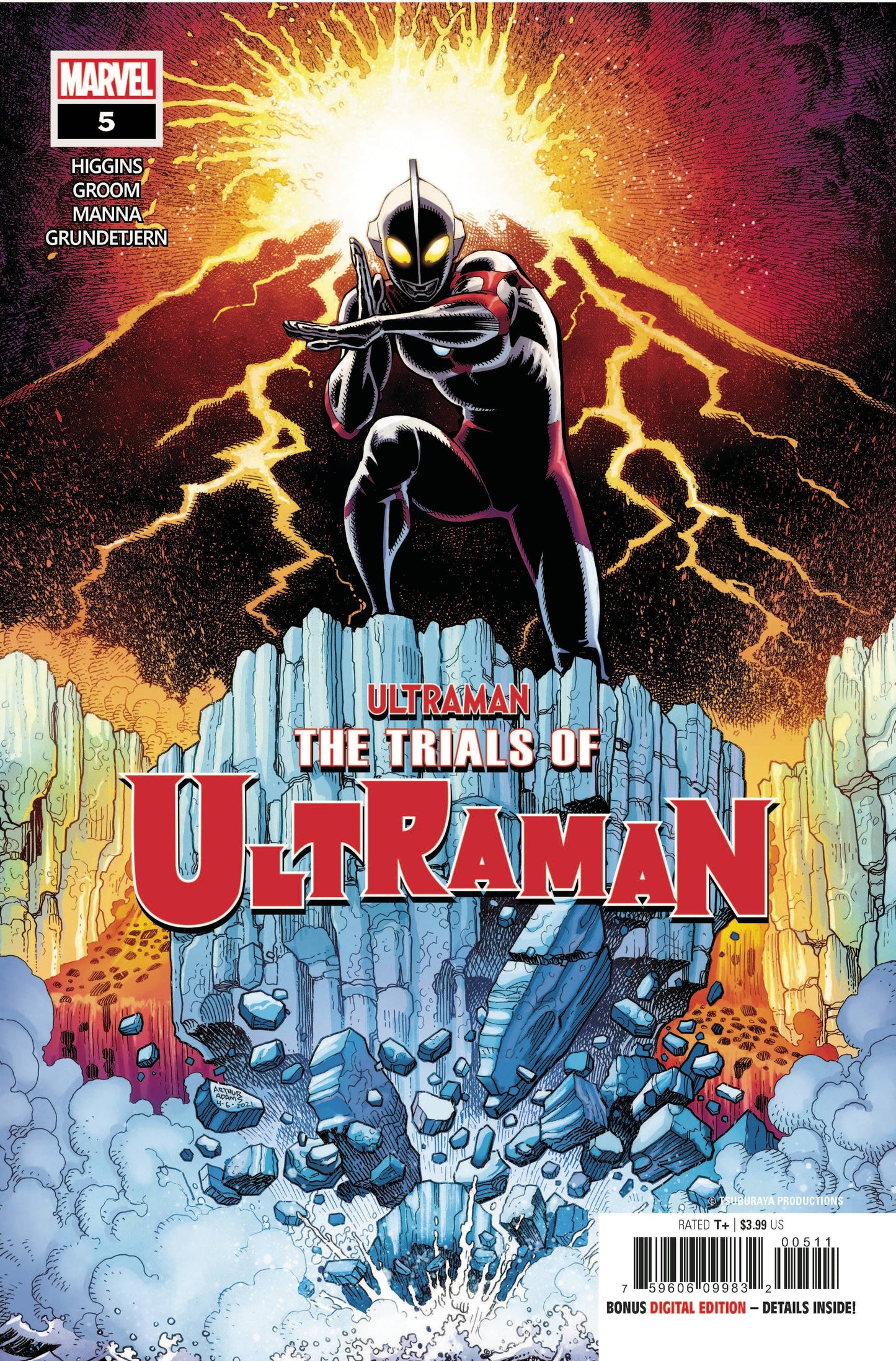 MARVEL COMICS COMIC BOOK TRIALS OF ULTRAMAN #5 (OF 5)
