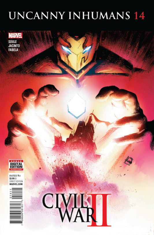 MARVEL COMICS COMIC BOOK UNCANNY INHUMANS #14 CW2