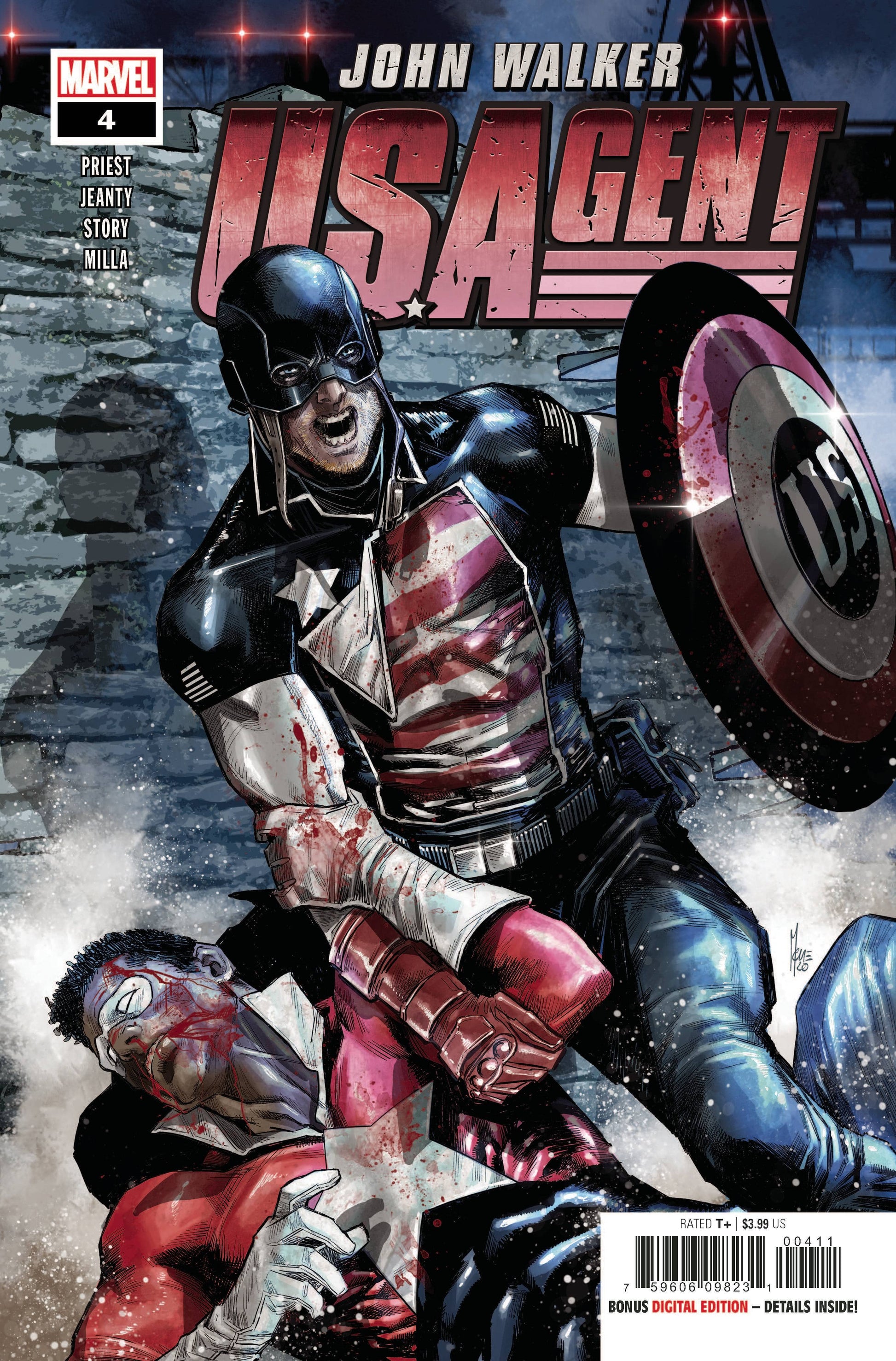 MARVEL COMICS COMIC BOOK US AGENT #4 (OF 5)