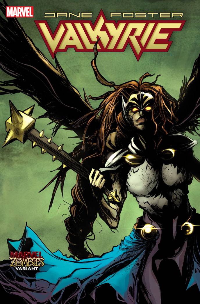 MARVEL COMICS COMIC BOOK VALKYRIE JANE FOSTER #10 RODRIGUEZ MARVEL ZOMBIES VAR