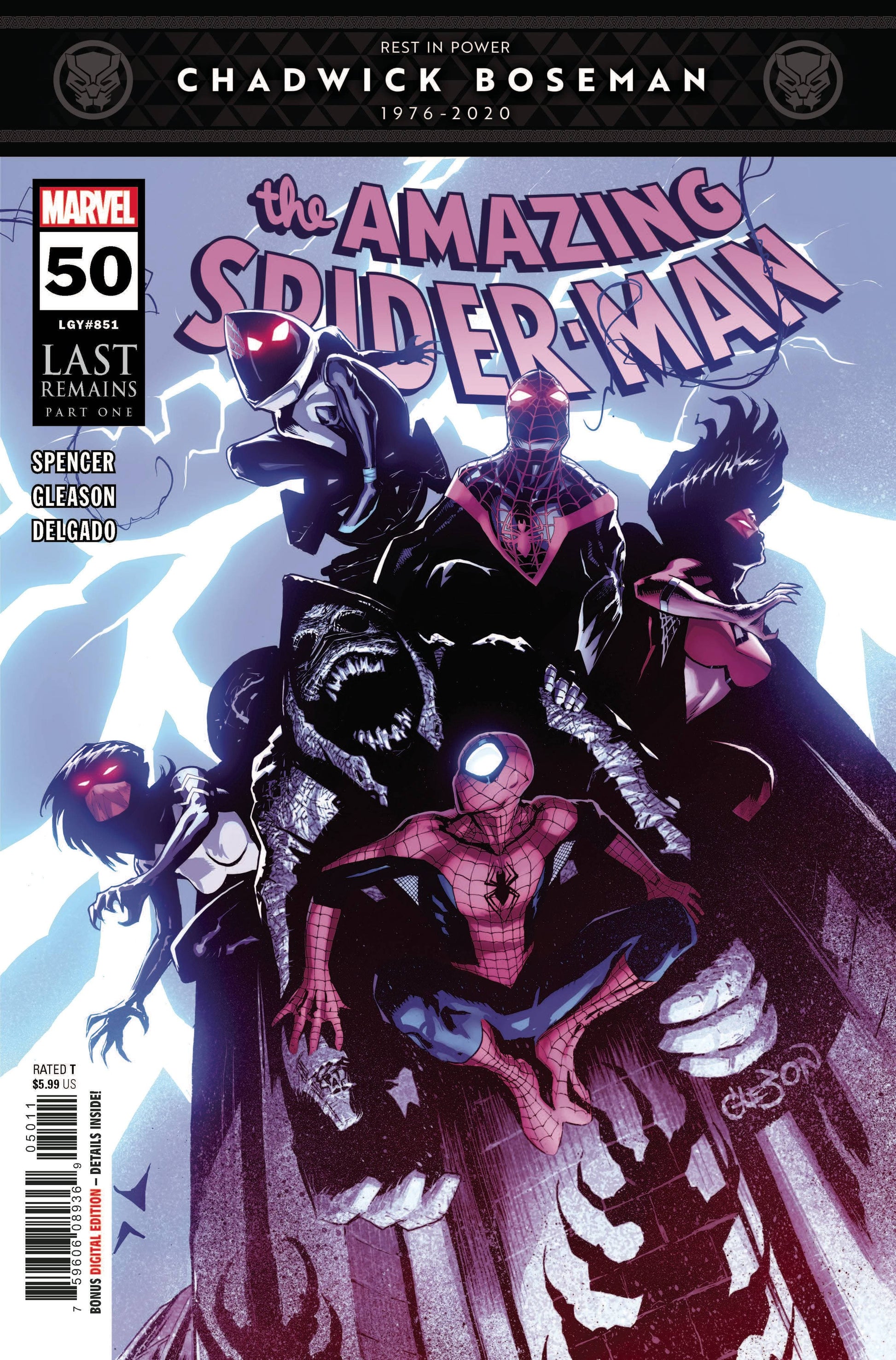 MARVEL COMICS COMIC BOOK VF/NM AMAZING SPIDER-MAN #50 LAST