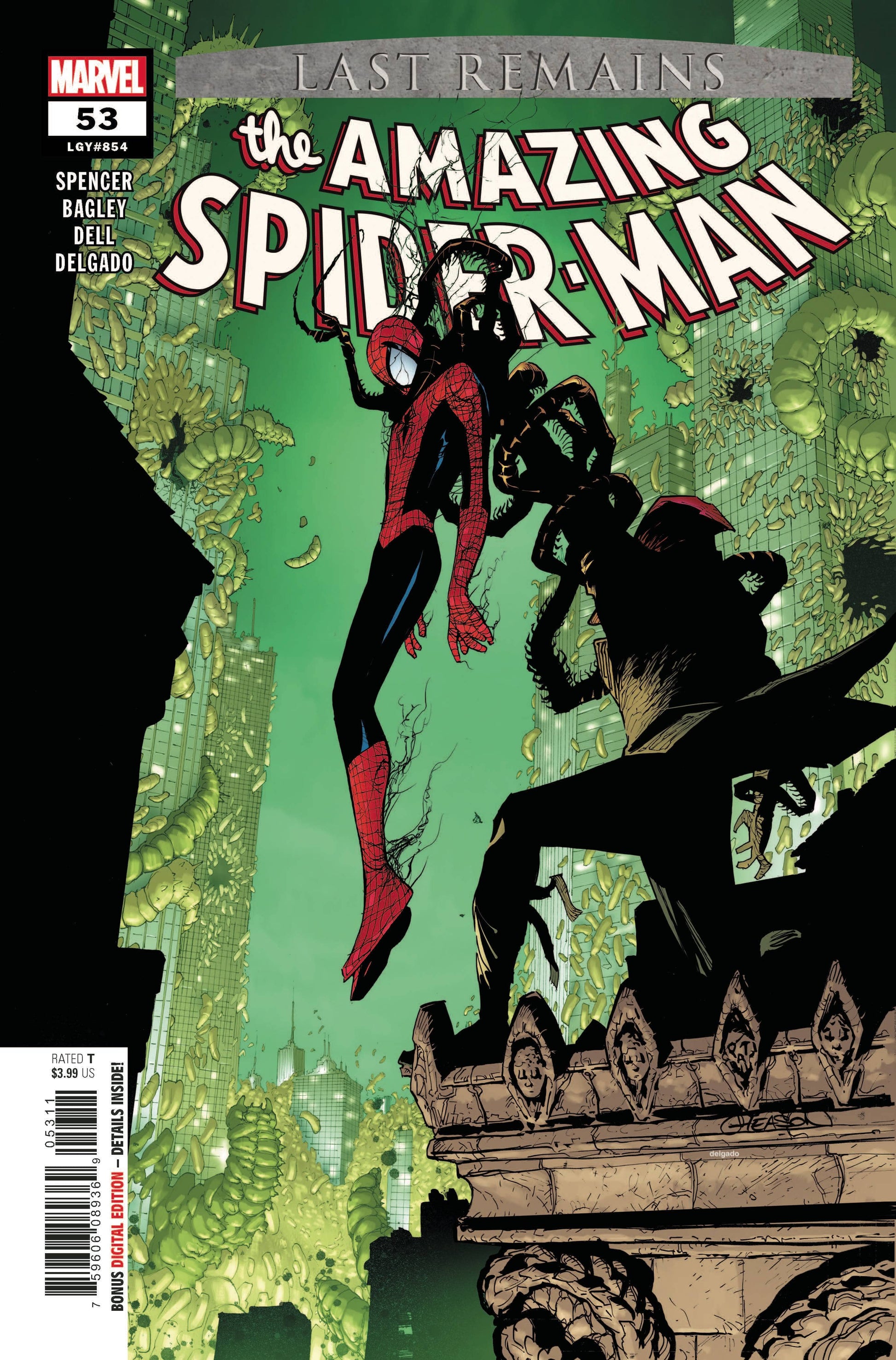 MARVEL COMICS comic book VF/NM AMAZING SPIDER-MAN #53 LAST