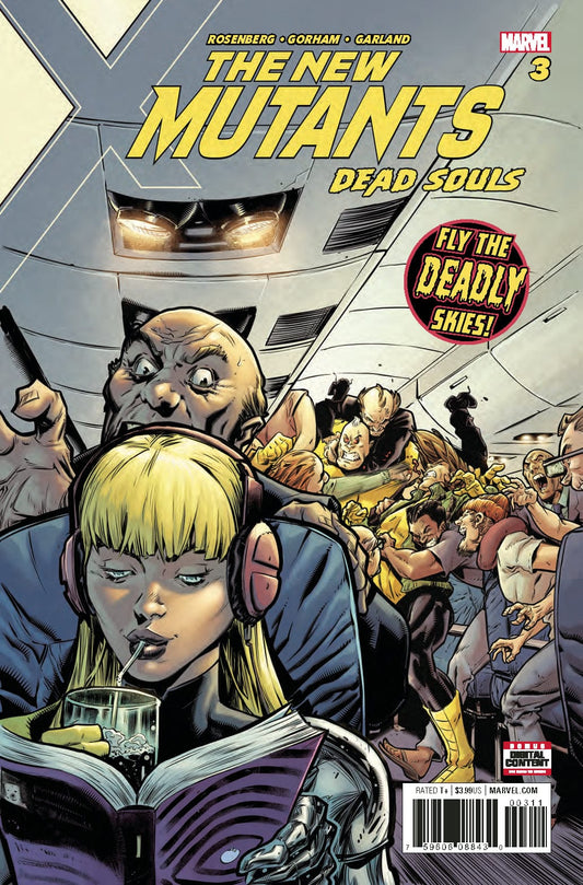 MARVEL COMICS COMIC BOOK VF/NM NEW MUTANTS DEAD SOULS #3 (OF 6) LEG