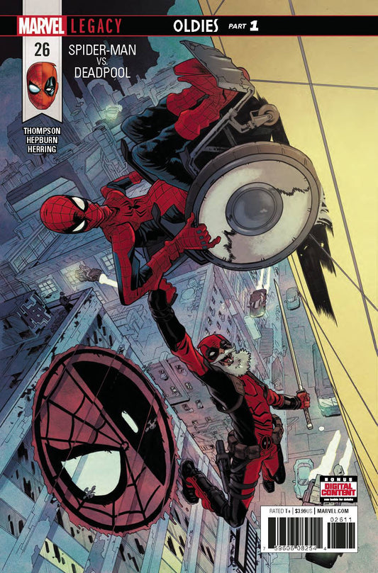 MARVEL COMICS COMIC BOOK VF/NM SPIDER-MAN DEADPOOL #26 LEG