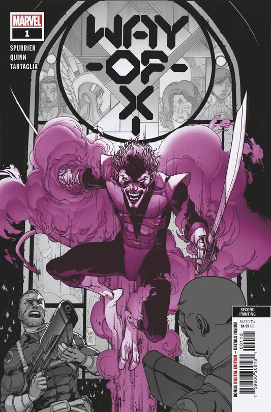 MARVEL COMICS COMIC BOOK WAY OF X #1 2ND PTG VAR