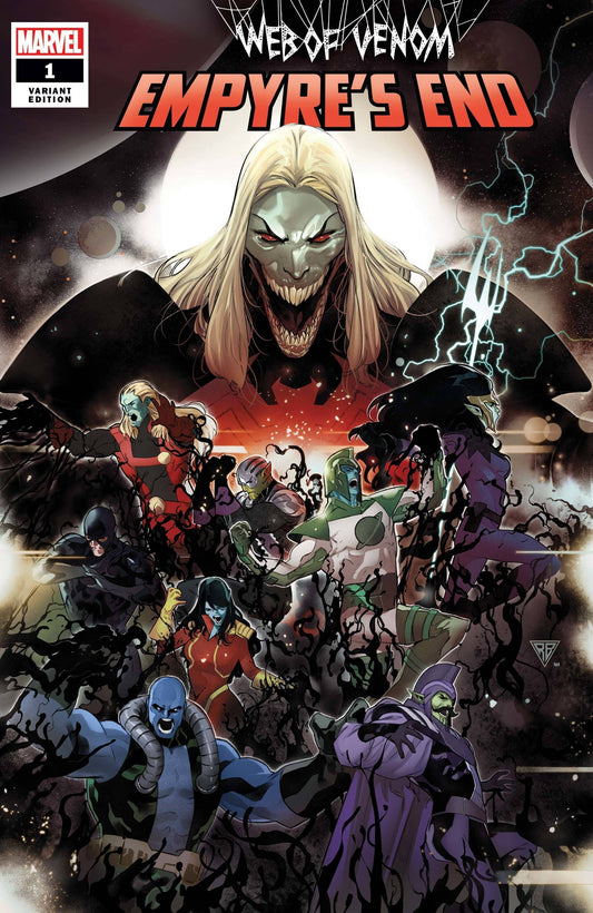 MARVEL COMICS COMIC BOOK WEB OF VENOM EMPYRES END #1 SILVA VAR
