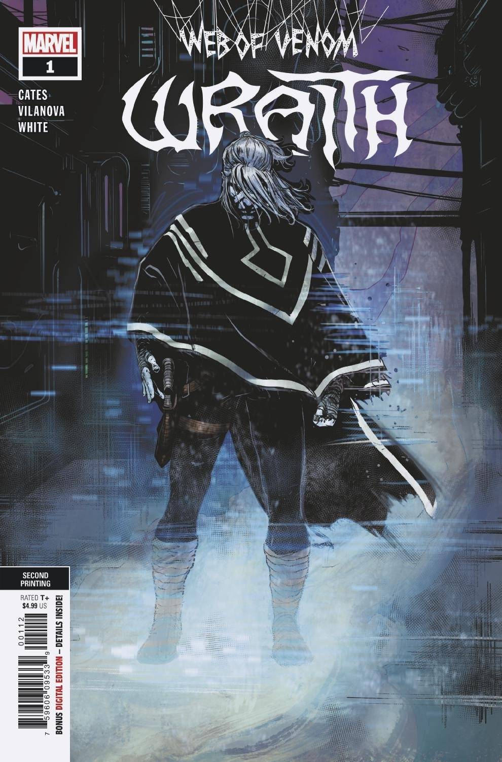 MARVEL COMICS COMIC BOOK WEB OF VENOM WRAITH #1 2ND PTG VAR