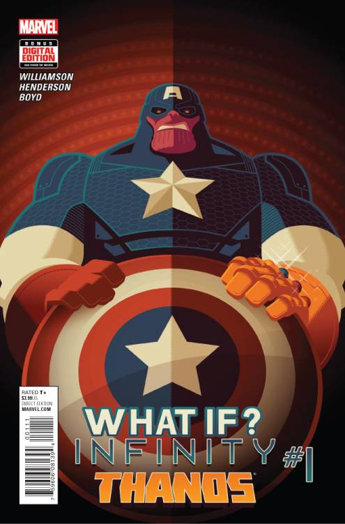 MARVEL COMICS COMIC BOOK WHAT IF INFINITY THANOS #1