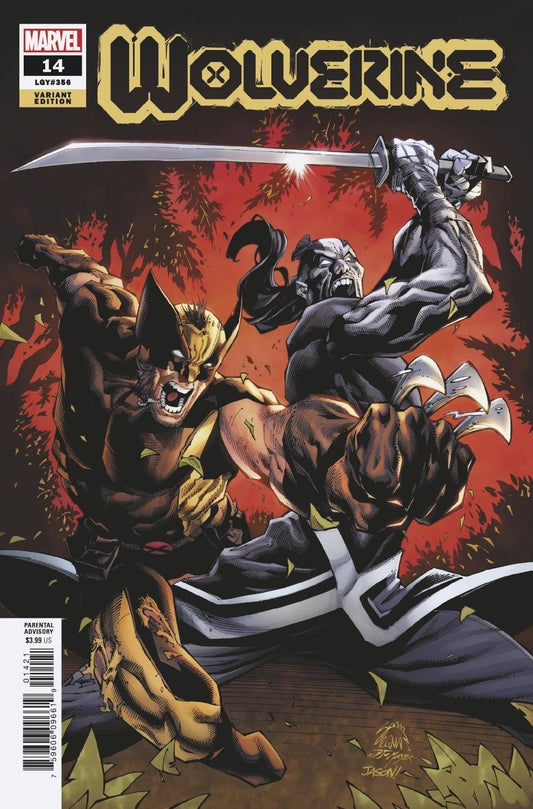 MARVEL COMICS COMIC BOOK WOLVERINE #14 STEGMAN VAR