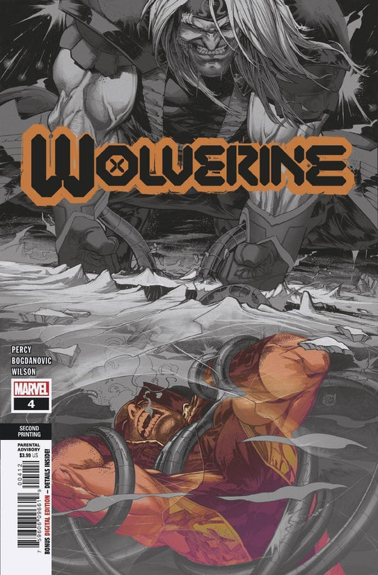 MARVEL COMICS comic book WOLVERINE #4 2ND PTG VAR