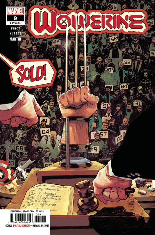 MARVEL COMICS COMIC BOOK WOLVERINE #9