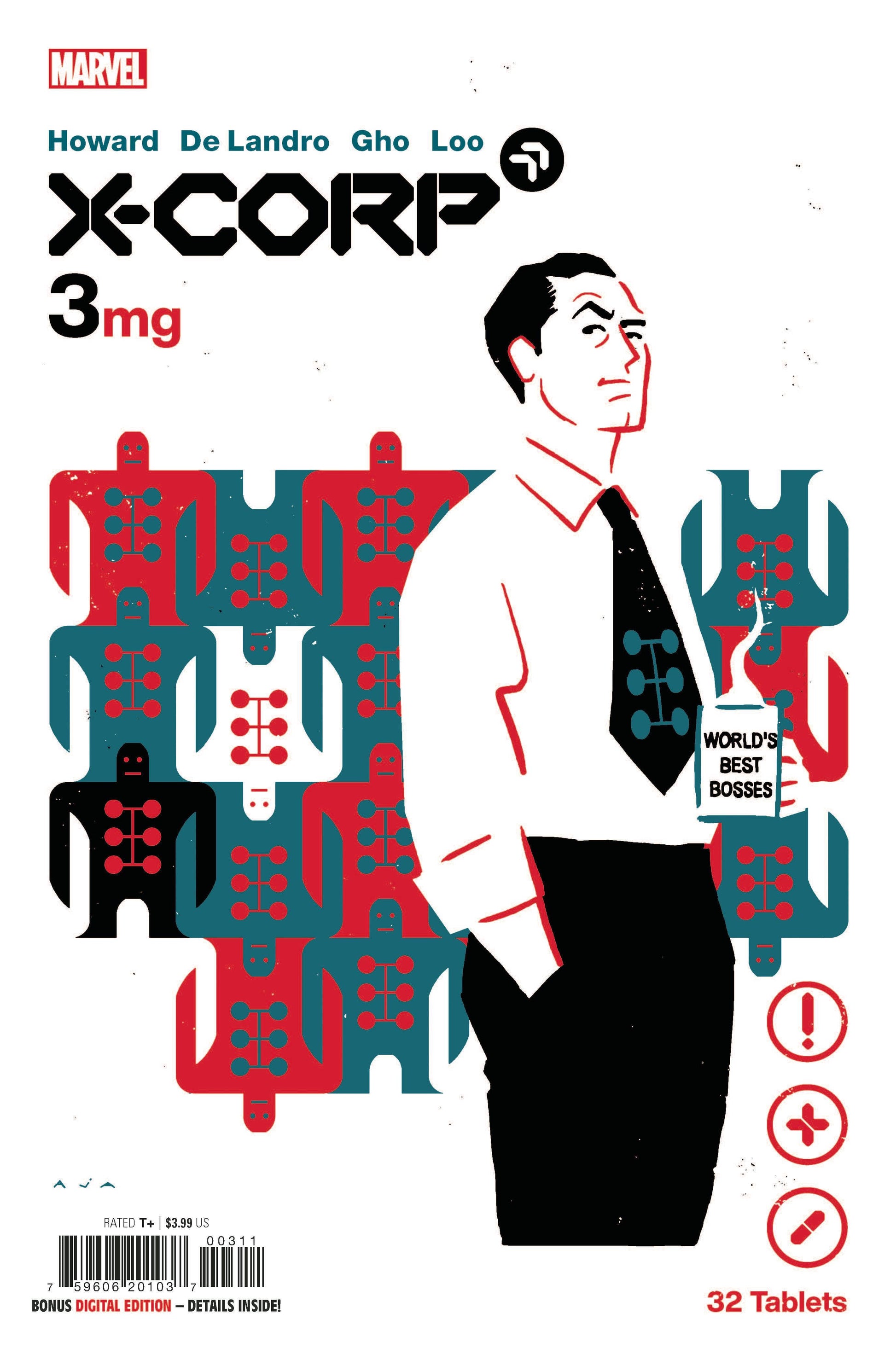 MARVEL COMICS COMIC BOOK X-CORP #3