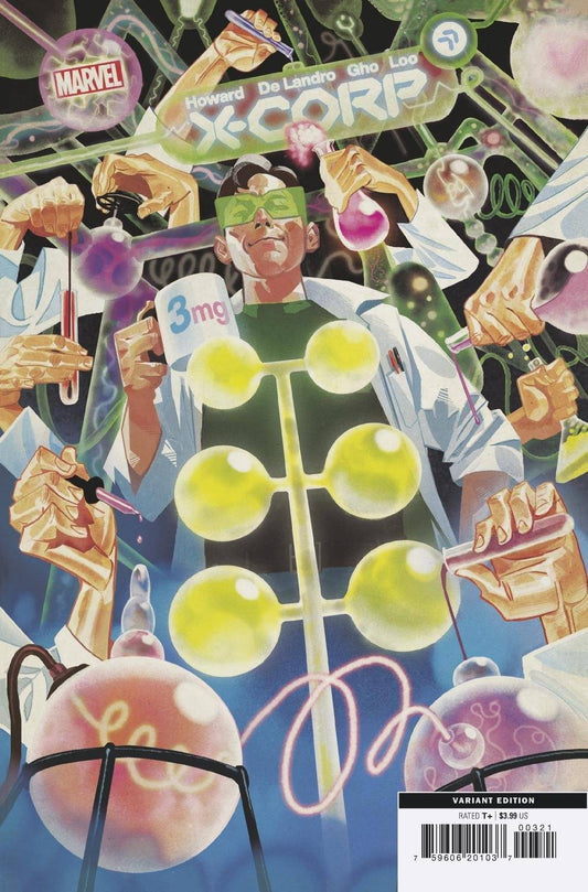 MARVEL COMICS COMIC BOOK X-CORP #3 DEL MUNDO VAR