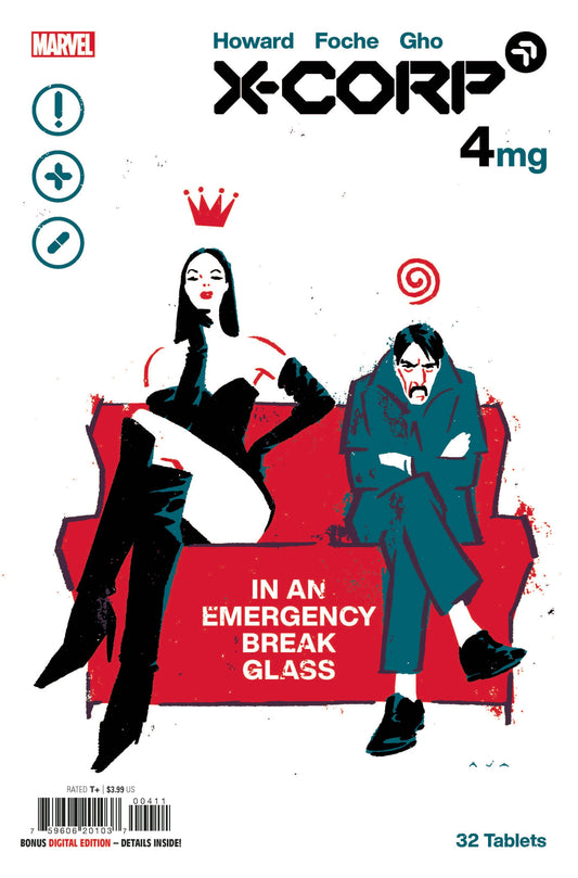 MARVEL COMICS COMIC BOOK X-CORP #4