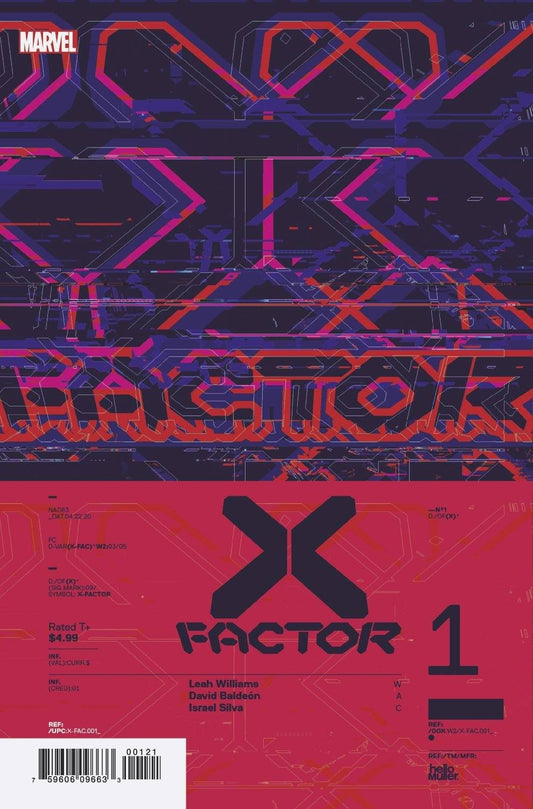 MARVEL COMICS COMIC BOOK X-FACTOR #1 MULLER DESIGN VAR