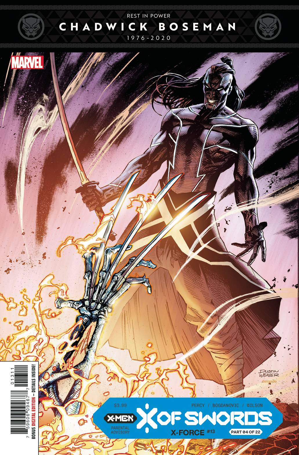 MARVEL COMICS comic book X-FORCE #13 XOS