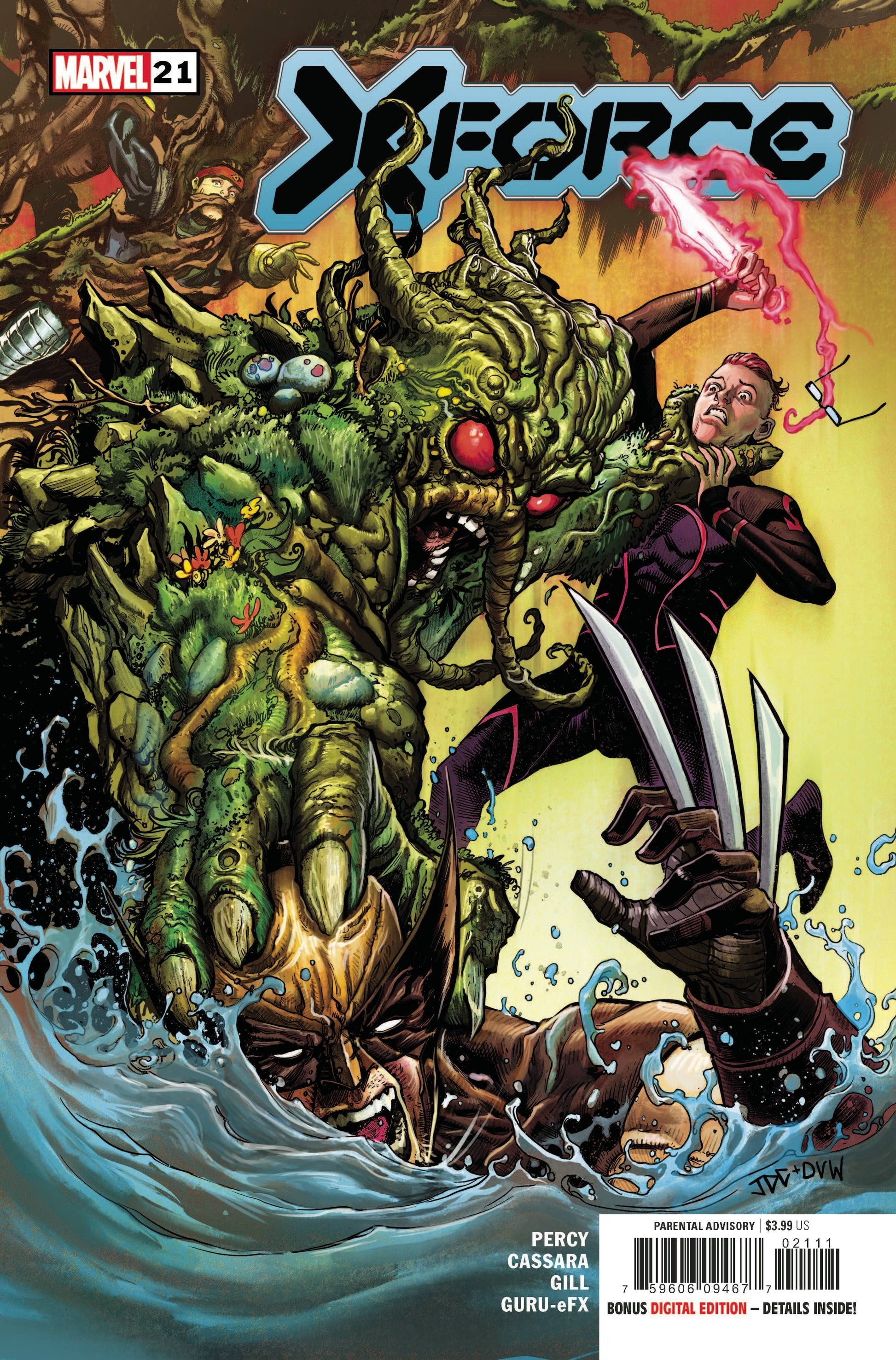 MARVEL COMICS COMIC BOOK X-FORCE #21