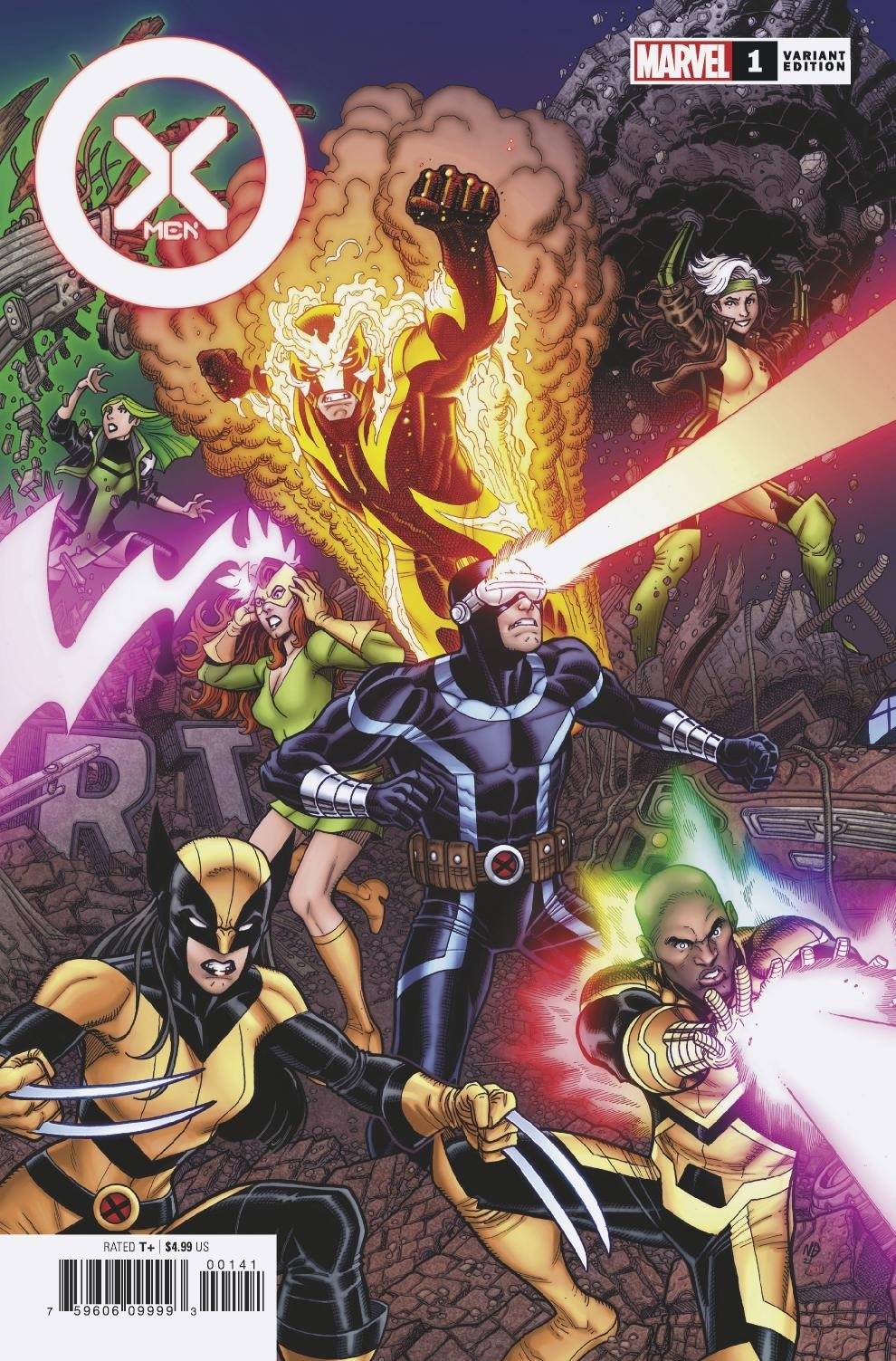 MARVEL COMICS COMIC BOOK X-MEN #1 BRADSHAW VAR