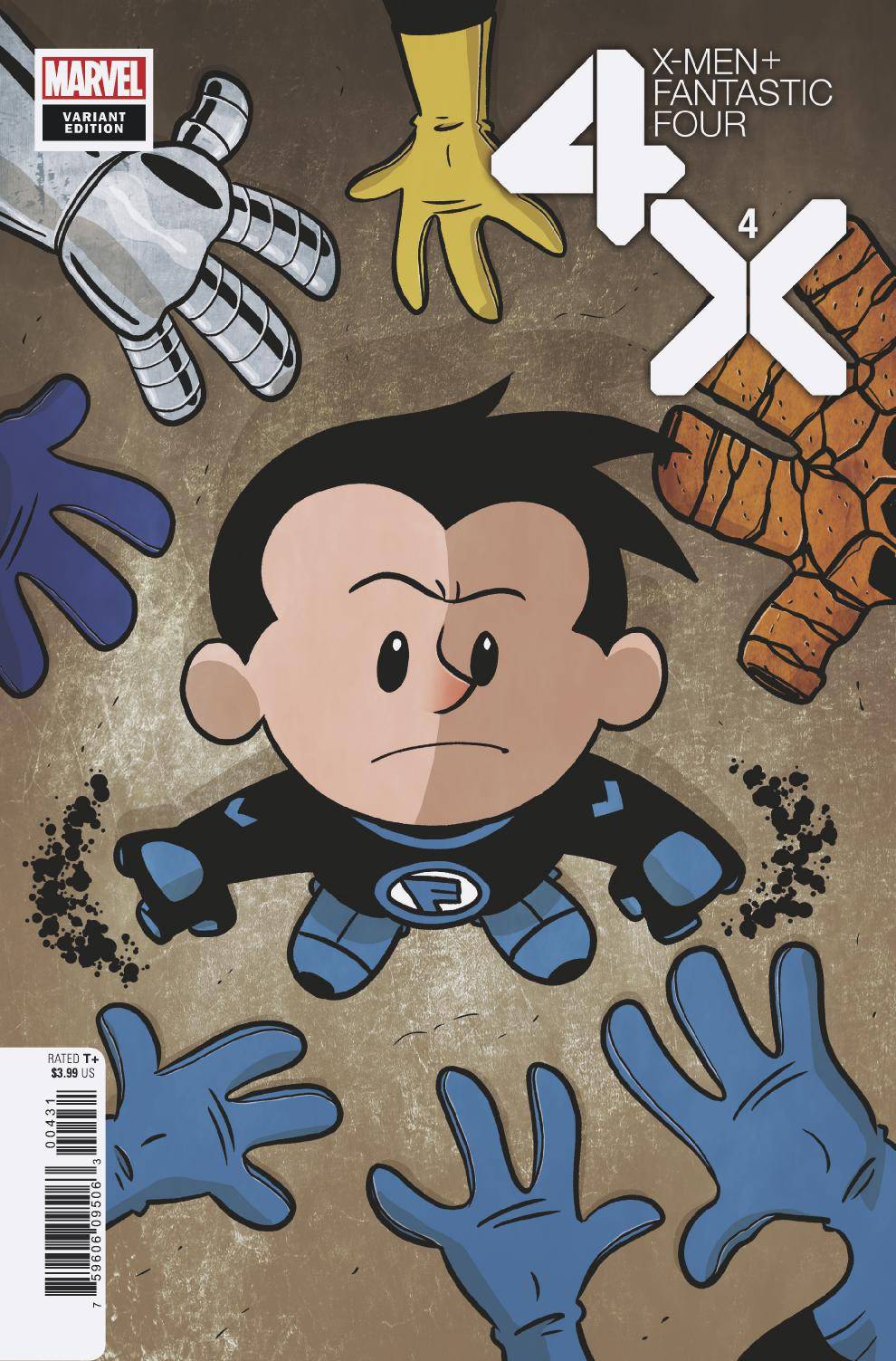MARVEL COMICS COMIC BOOK X-MEN FANTASTIC FOUR #4 (OF 4) ELIOPOULOS VAR
