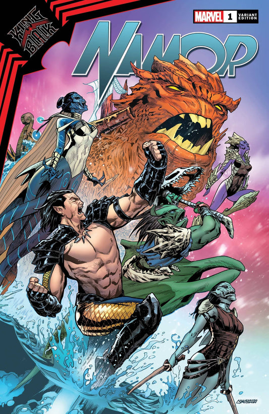 MARVEL COMICS COMIC BOOKS KING IN BLACK NAMOR #1 (OF 5) SMITH VAR