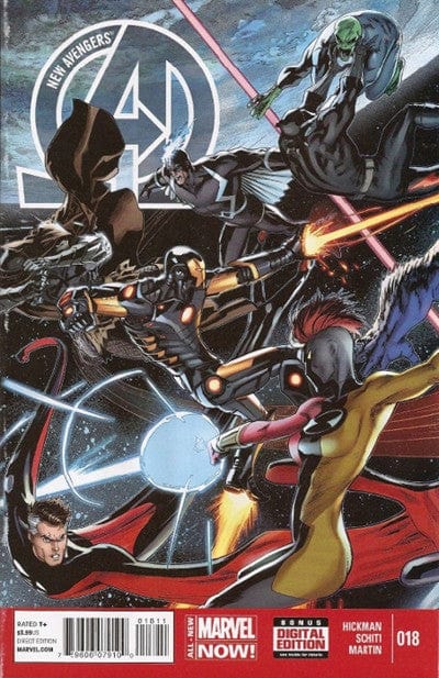 MARVEL COMICS comic books NEW AVENGERS #18 ANMN