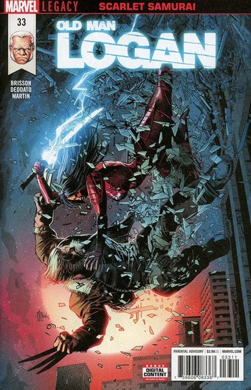 MARVEL COMICS comic books OLD MAN LOGAN #33 LEG