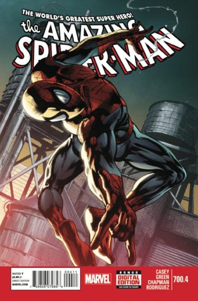 MARVEL COMICS Comics AMAZING SPIDER-MAN #700.4