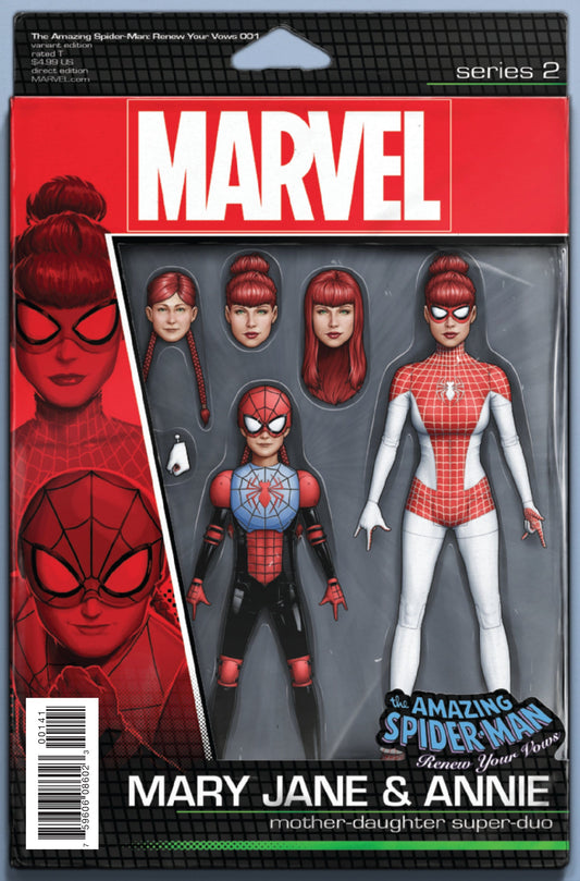 MARVEL COMICS Comics AVENGERS #1.1 CHRISTOPHER ACTION FIGURE VAR NOW