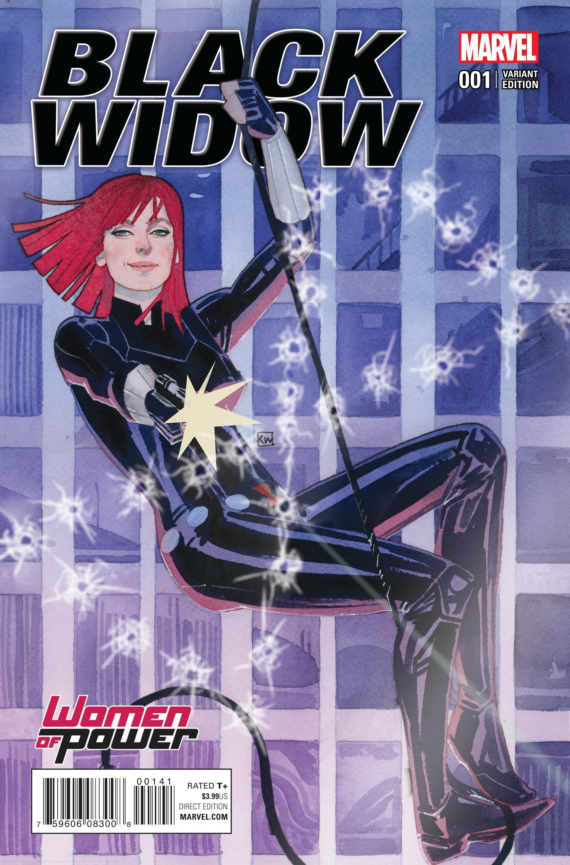 MARVEL COMICS Comics BLACK WIDOW #1 WADA WOP VAR
