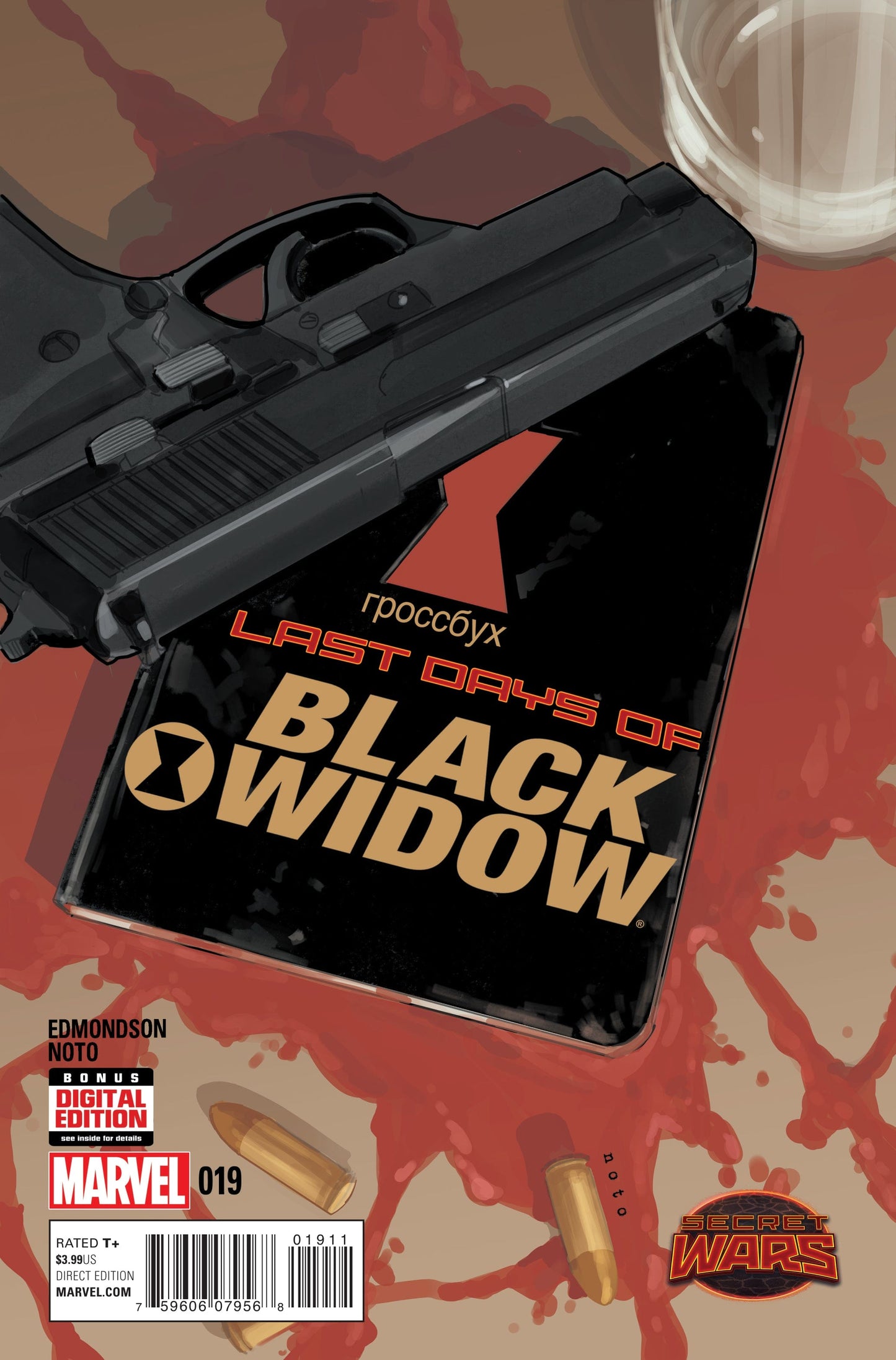 MARVEL COMICS Comics BLACK WIDOW #19 SWA