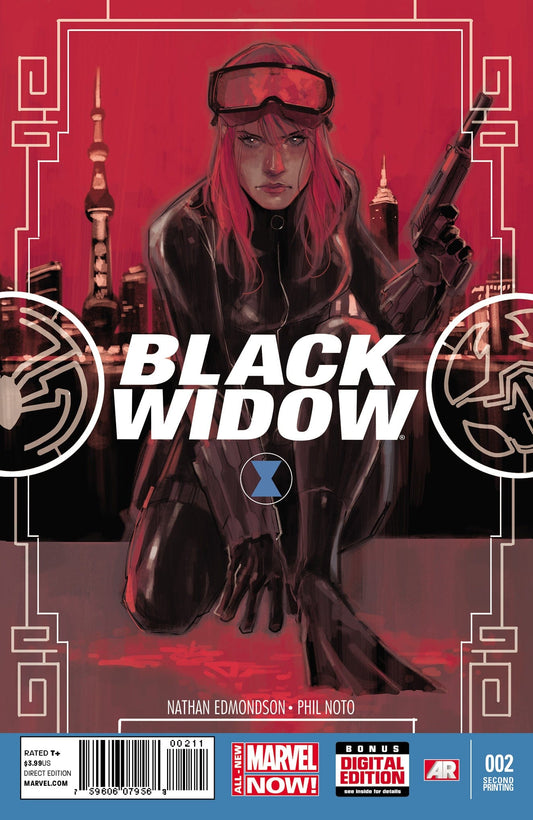 MARVEL COMICS Comics BLACK WIDOW #2 2ND PTG NOTO VAR ANMN