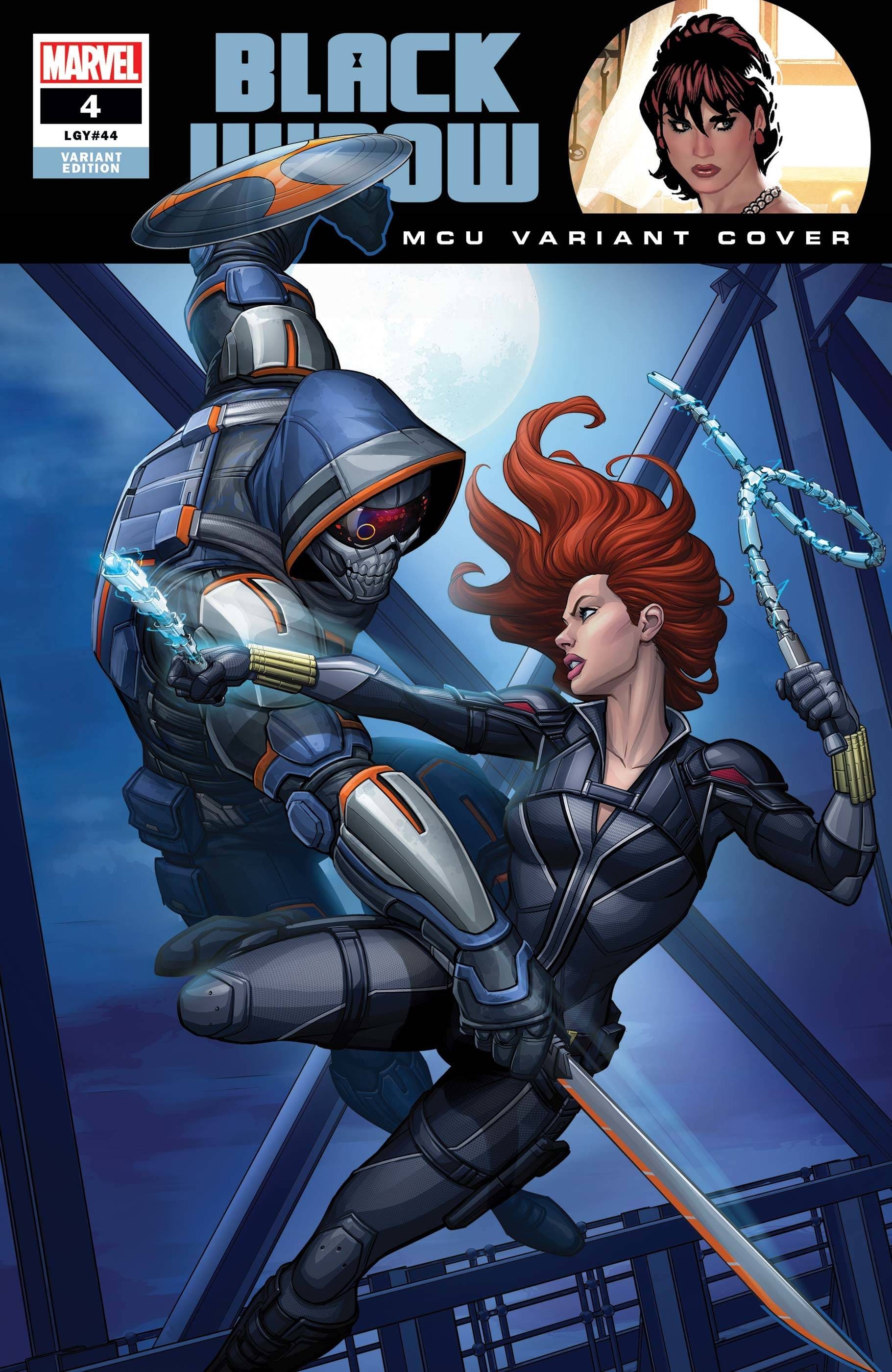 MARVEL COMICS Comics BLACK WIDOW #4 BROWN MCU VAR