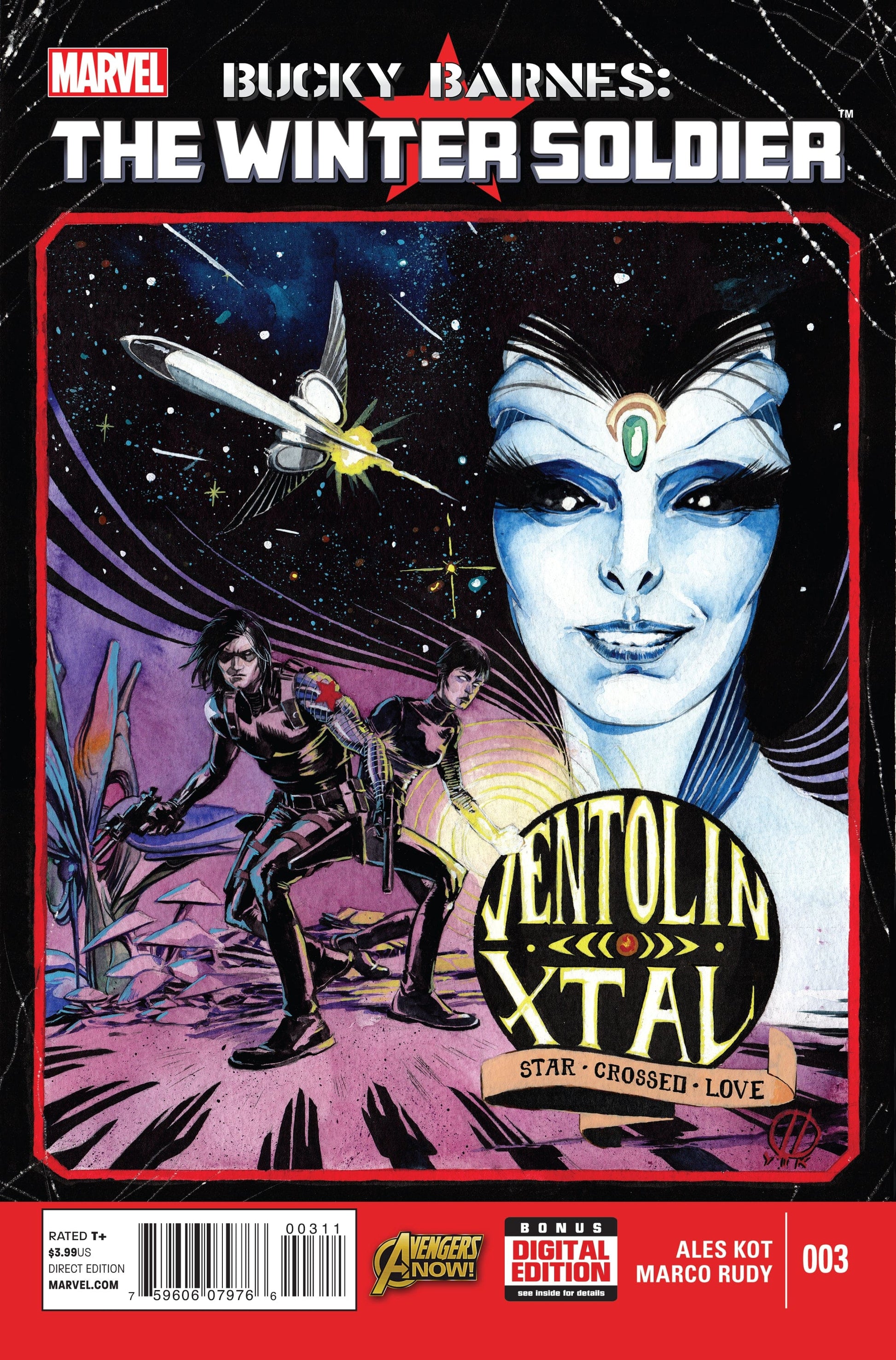 MARVEL COMICS Comics BUCKY BARNES WINTER SOLDIER #3