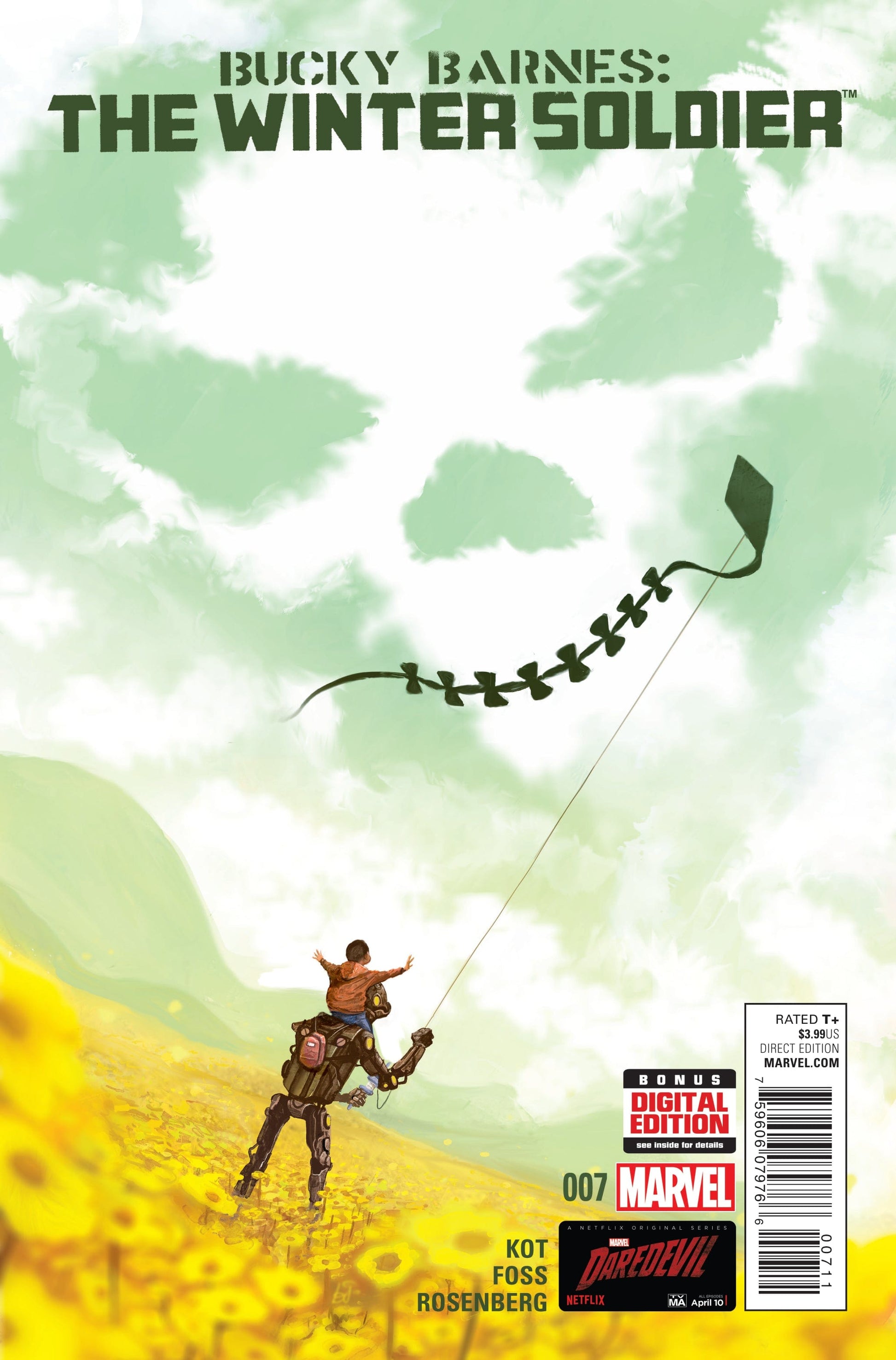 MARVEL COMICS Comics BUCKY BARNES WINTER SOLDIER #7