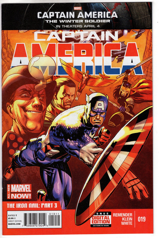 MARVEL COMICS Comics CAPTAIN AMERICA #19