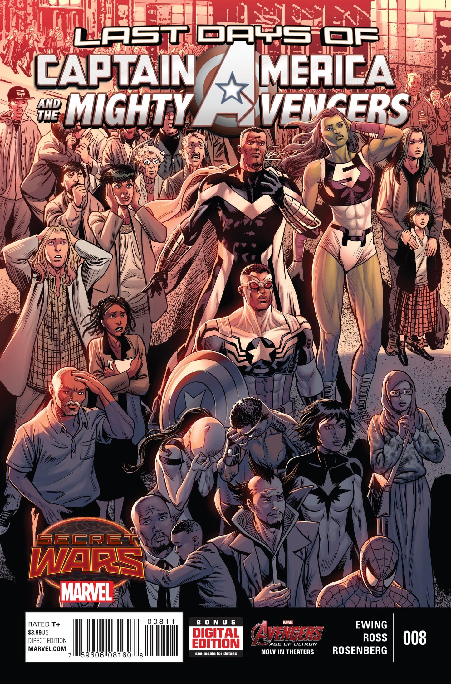 MARVEL COMICS Comics CAPTAIN AMERICA AND MIGHTY AVENGERS #8 SWA