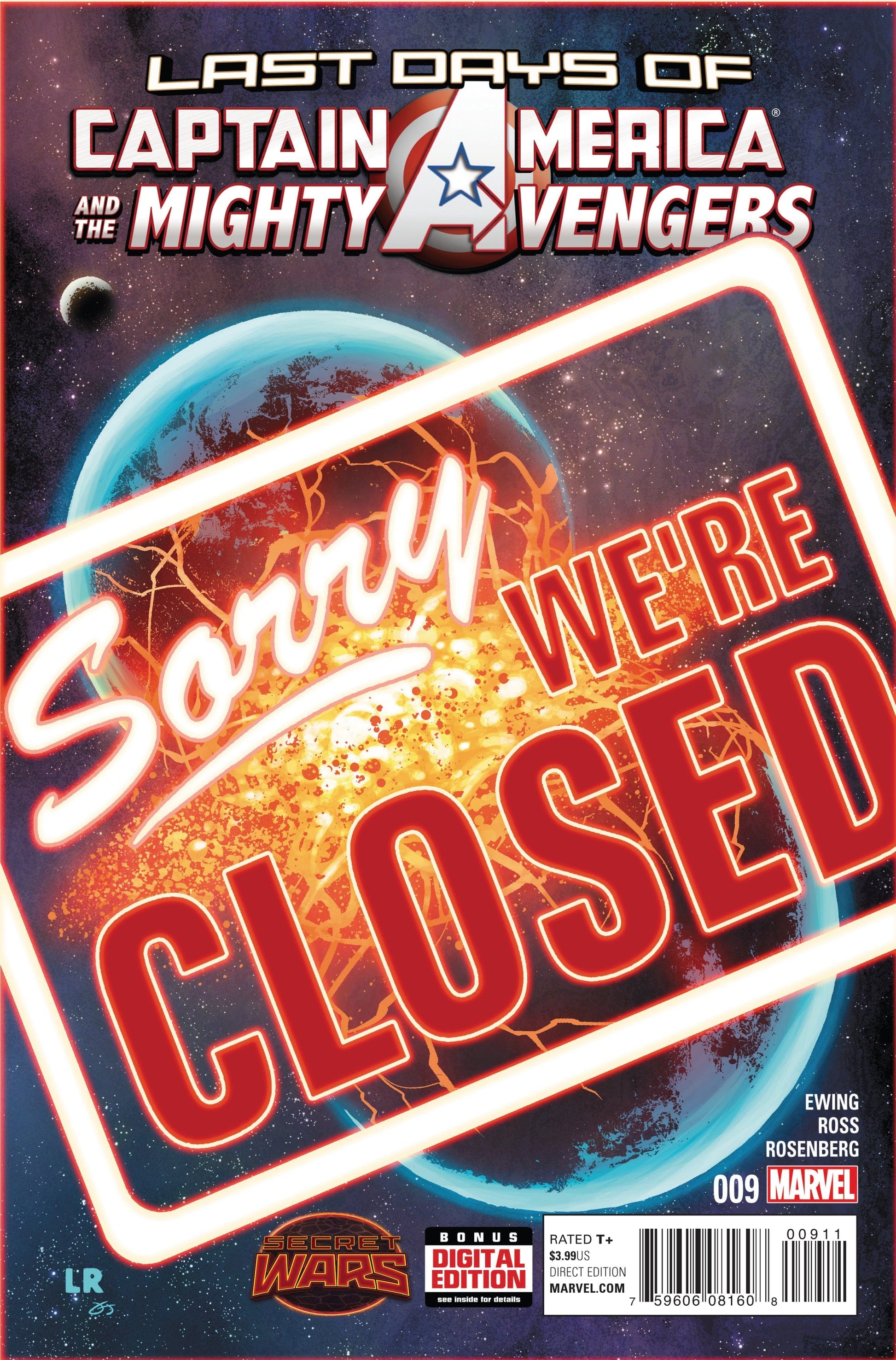 MARVEL COMICS Comics CAPTAIN AMERICA AND MIGHTY AVENGERS #9 SWA