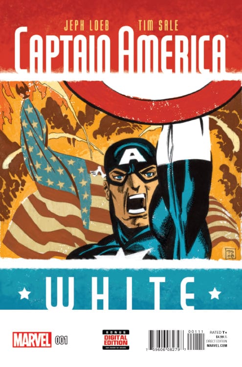 MARVEL COMICS Comics CAPTAIN AMERICA WHITE #1 (OF 5)