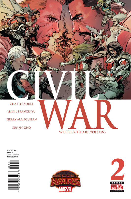 MARVEL COMICS Comics CIVIL WAR #2 SWA