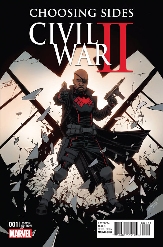 MARVEL COMICS Comics CIVIL WAR II CHOOSING SIDES #1 (OF 6) SHALVEY VAR
